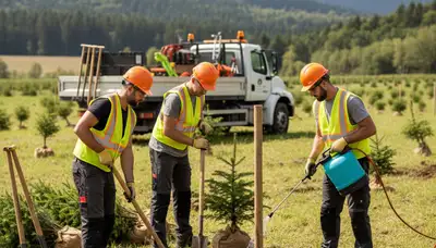 Professional tree planting service in Philadelphia, PA for residential and commercial properties