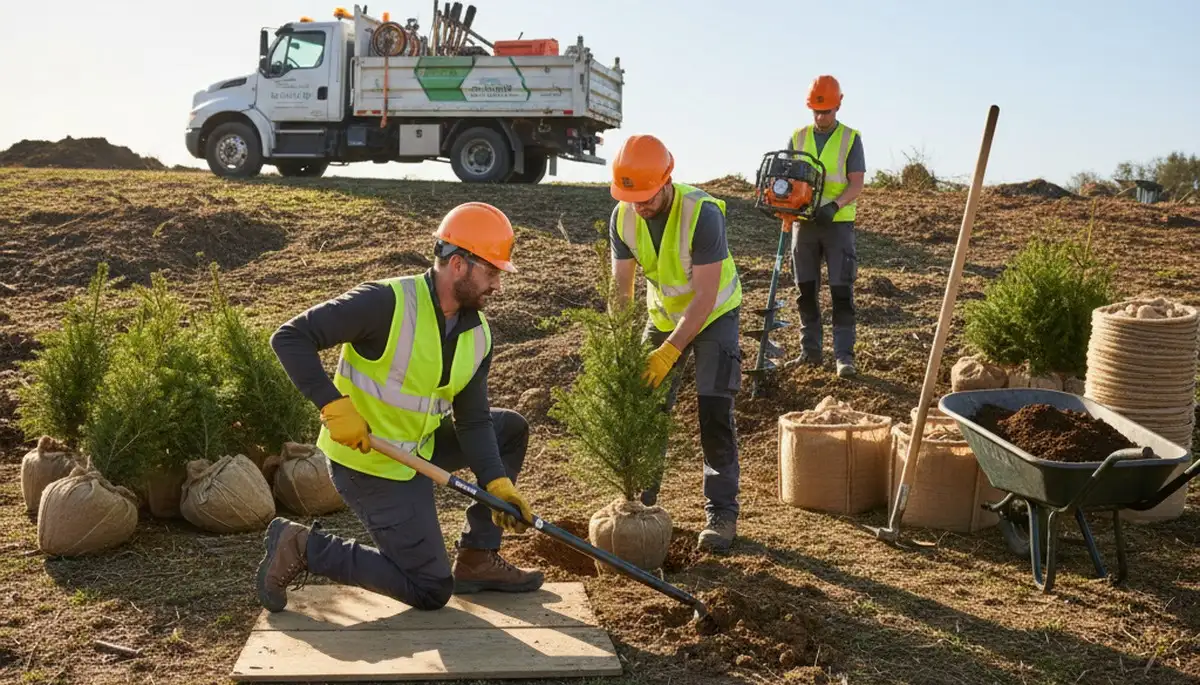 Tree planting service in Philadelphia, PA for proper site selection and healthy growth