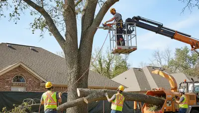 Professional tree removal service in Philadelphia, PA for safe hazardous tree removal